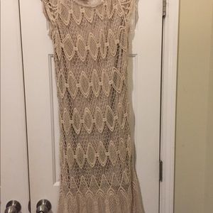 Woman’s crochet dress